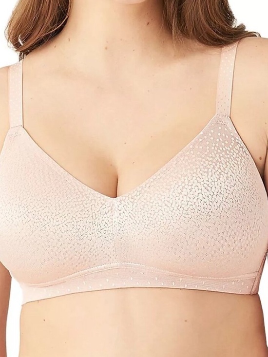 Wacoal Other - Like New WACOAL Back Appeal Wireless Seamless Unpadded Bra 38DDD Beige #852303